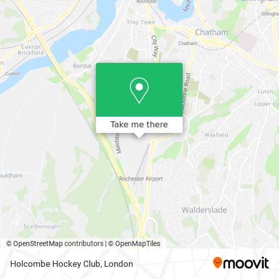 Holcombe Hockey Club map