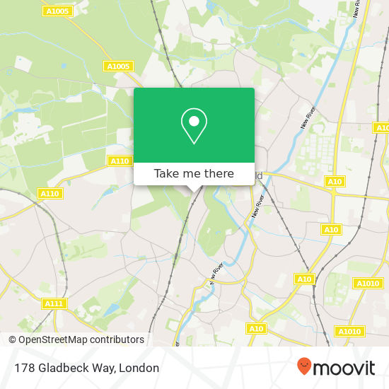 178 Gladbeck Way, Enfield Enfield map