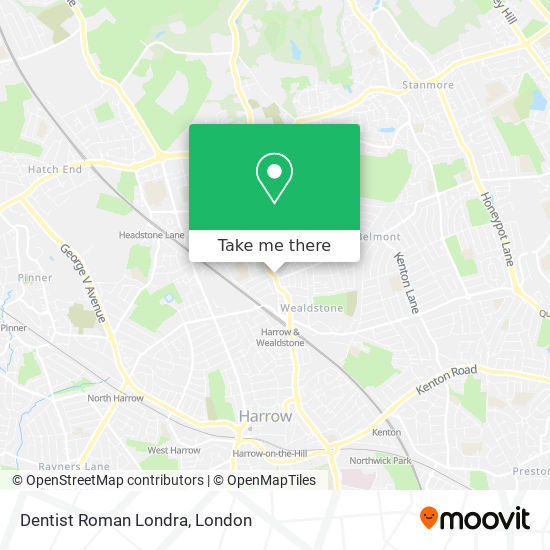 Dentist Roman Londra map