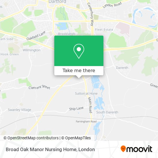 Broad Oak Manor Nursing Home map