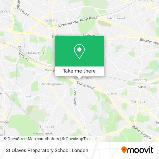 St Olaves Preparatory School map