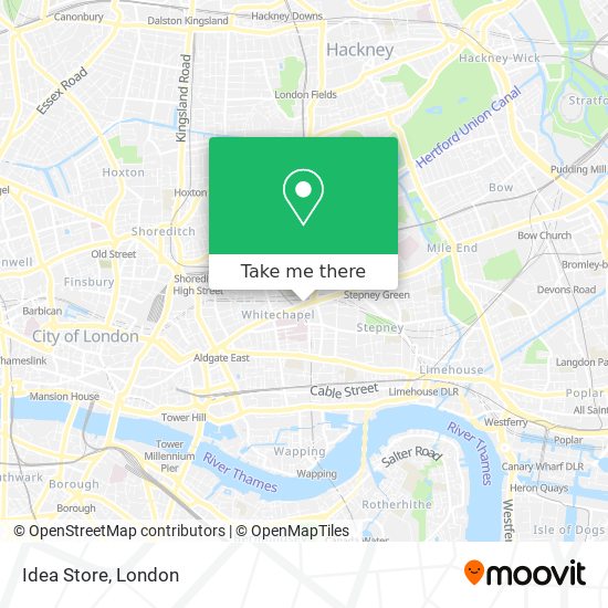 Idea Store map
