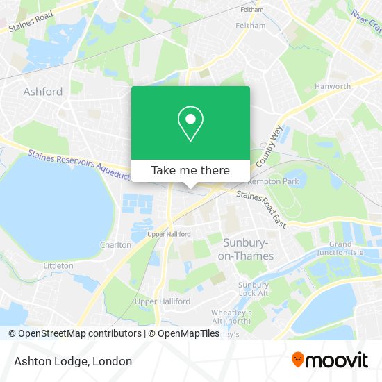 Ashton Lodge map