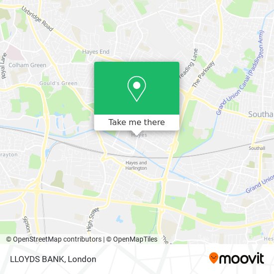 LLOYDS BANK map