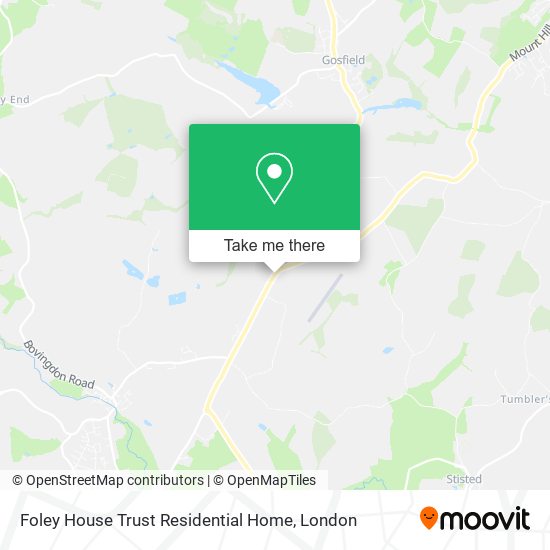 Foley House Trust Residential Home map