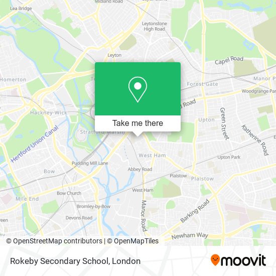 Rokeby Secondary School map