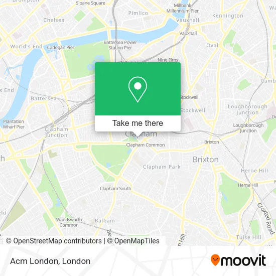 Acm London map