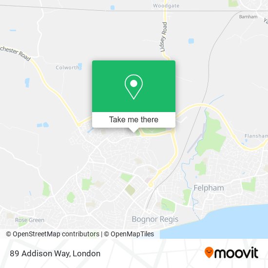 89 Addison Way map