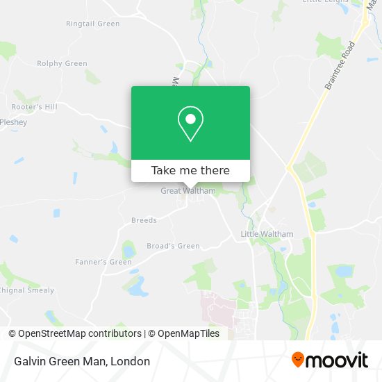 Galvin Green Man map