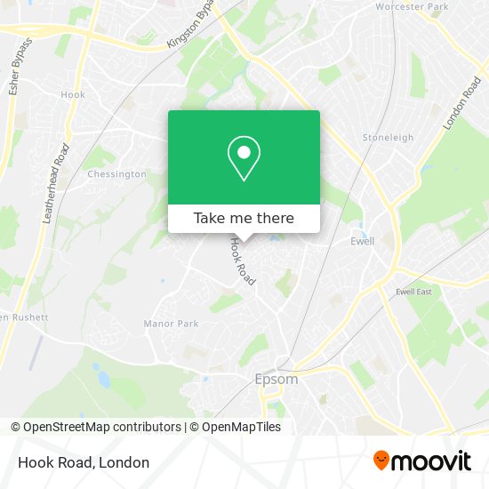 Hook Road map