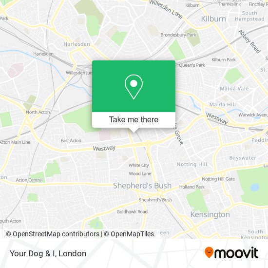Your Dog & I map