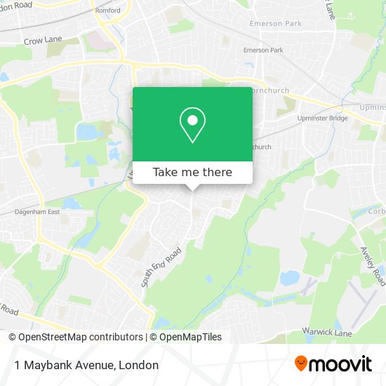 1 Maybank Avenue map