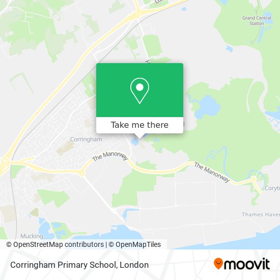 Corringham Primary School map