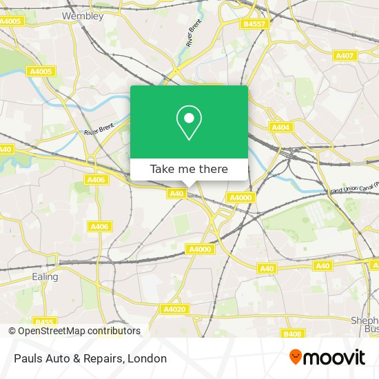 Pauls Auto & Repairs map