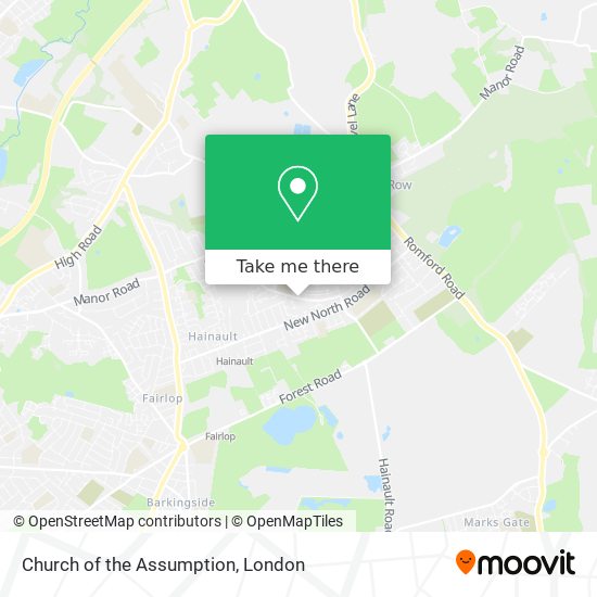 Church of the Assumption map