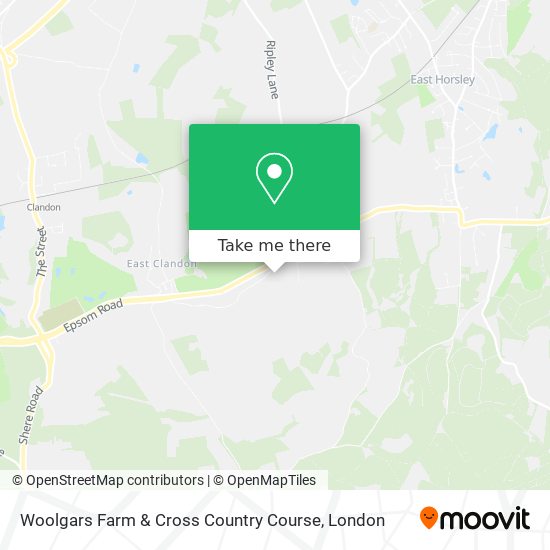 Woolgars Farm & Cross Country Course map