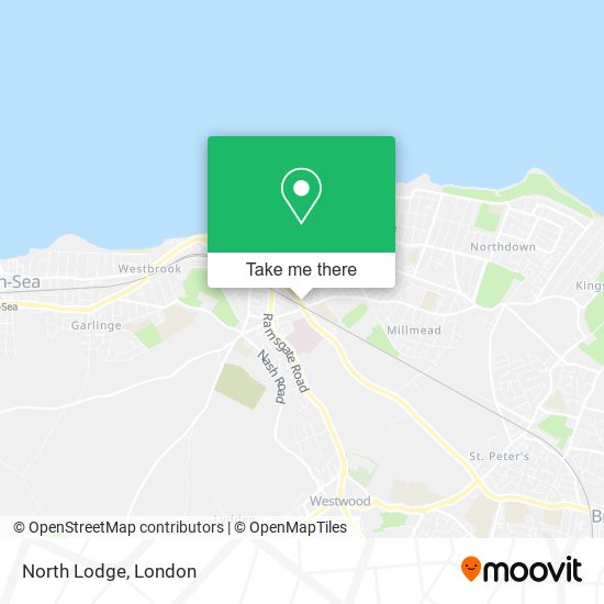 North Lodge map