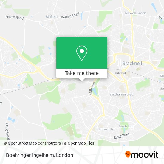 Boehringer Ingelheim map