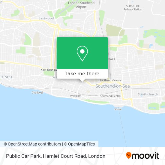 Public Car Park, Hamlet Court Road map