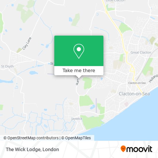 The Wick Lodge map