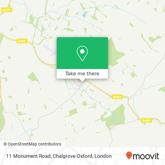 11 Monument Road, Chalgrove Oxford map