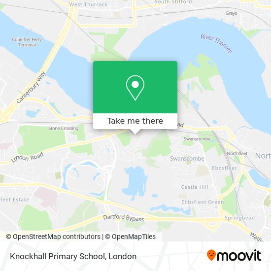 Knockhall Primary School map