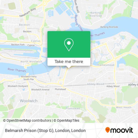 Belmarsh Prison (Stop G), London map