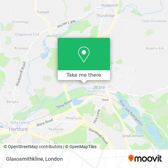 Glaxosmithkline map