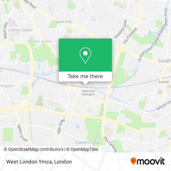 West London Ymca map