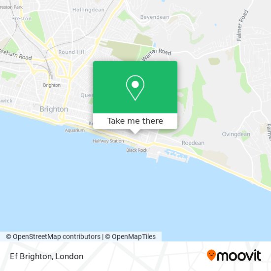 Ef Brighton map