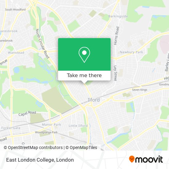 East London College map