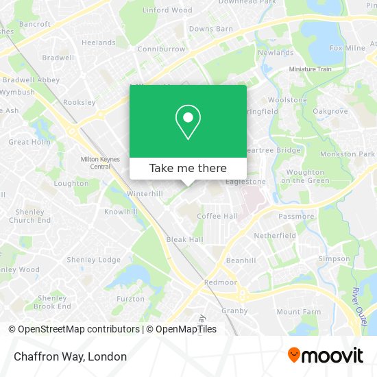 Chaffron Way map