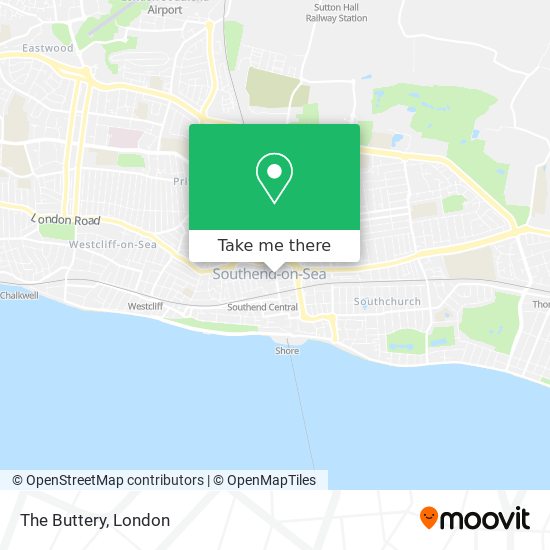 The Buttery map