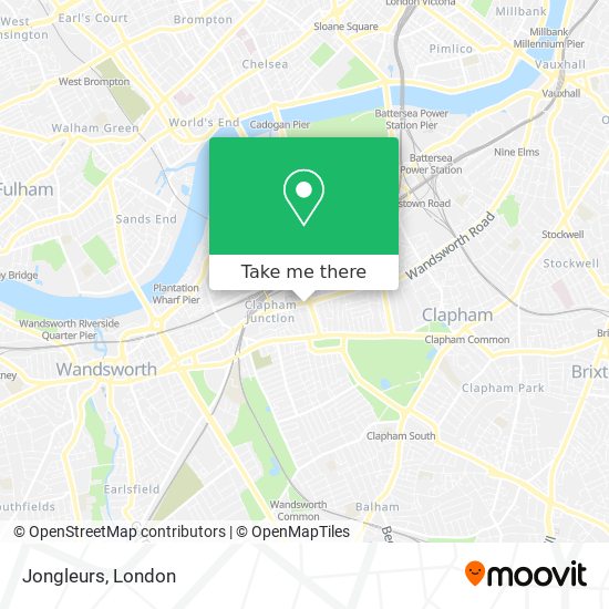 Jongleurs map