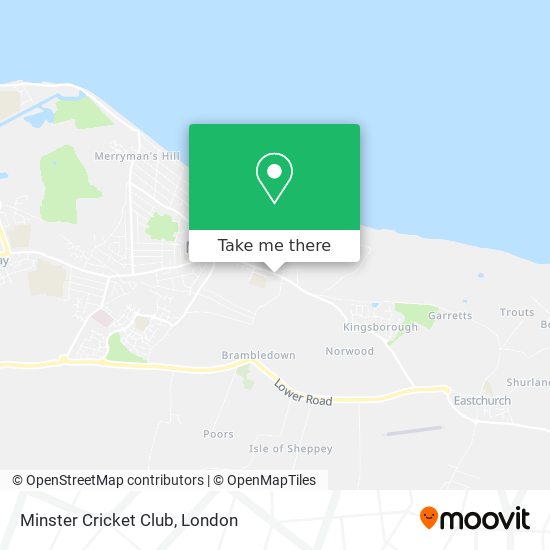 Minster Cricket Club map