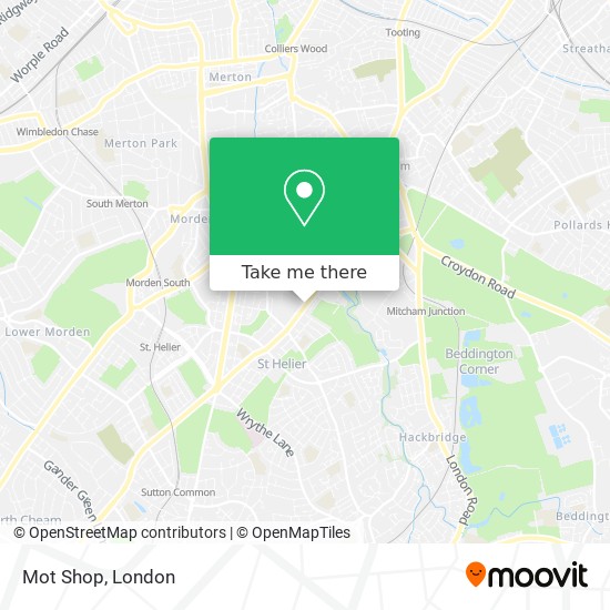 Mot Shop map