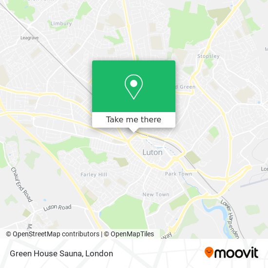 How to get to Green House Sauna in Luton by Bus, Train or Tube?
