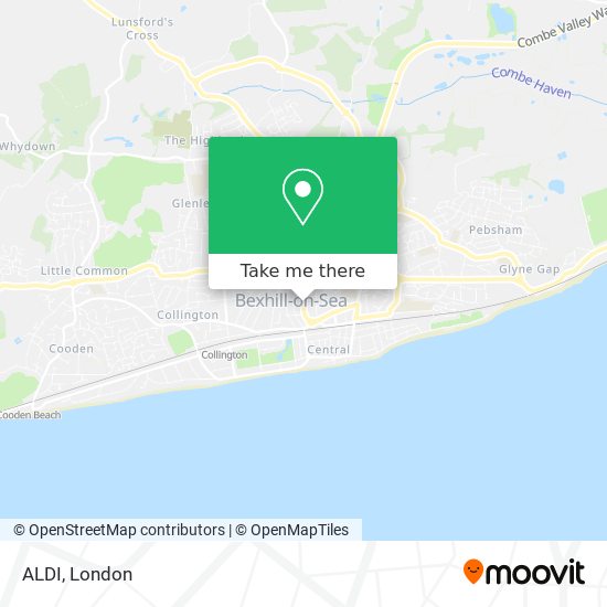 ALDI map