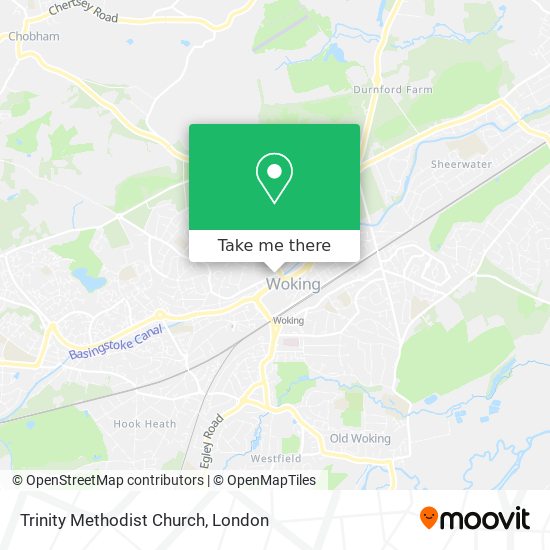 Trinity Methodist Church map