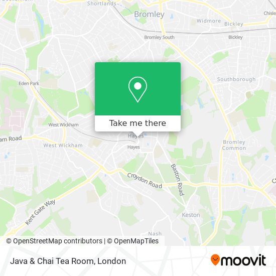 Java & Chai Tea Room map
