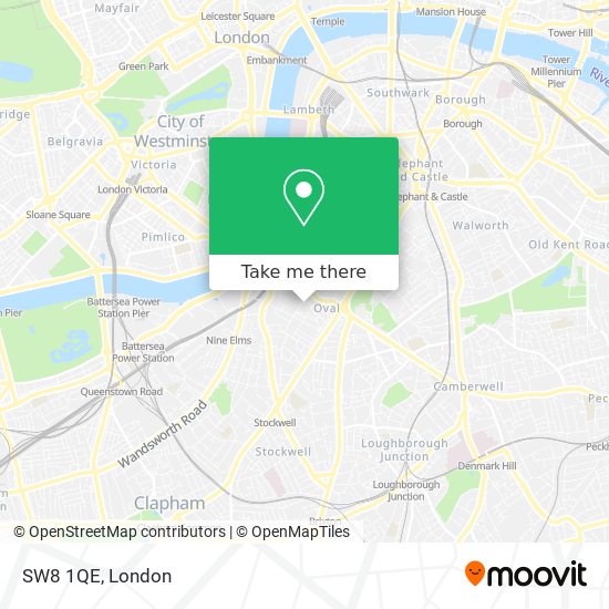 SW8 1QE map