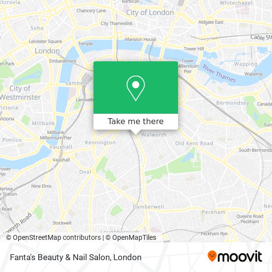 Fanta's Beauty & Nail Salon map