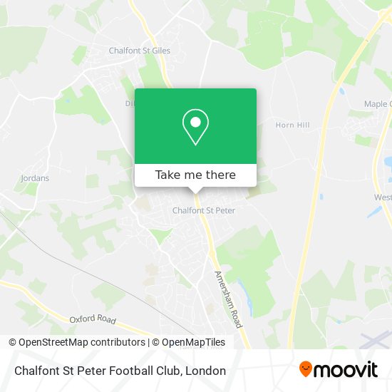 Chalfont St Peter Football Club map