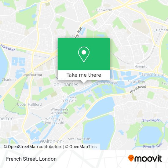 French Street map