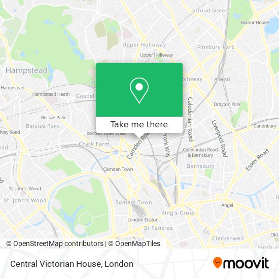 Central Victorian House map