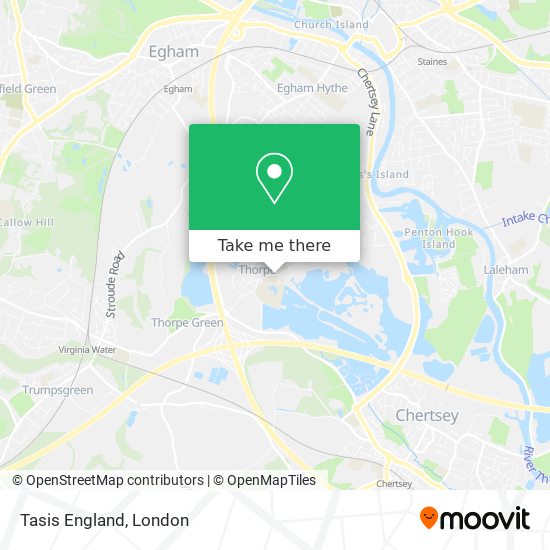 Tasis England map