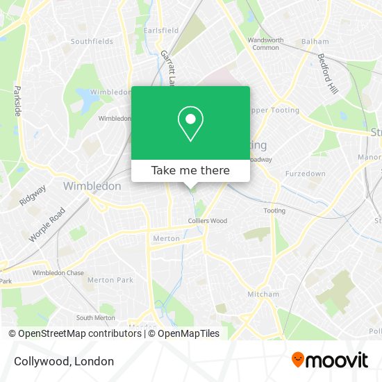 Collywood map