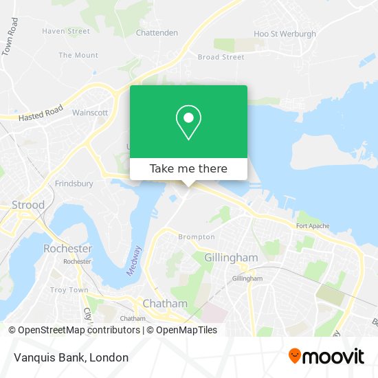 Vanquis Bank map