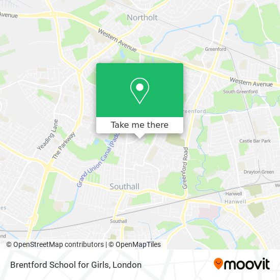 Brentford School for Girls map