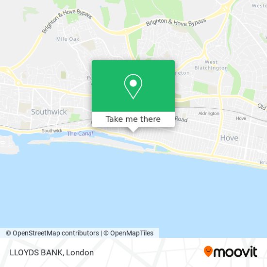 LLOYDS BANK map